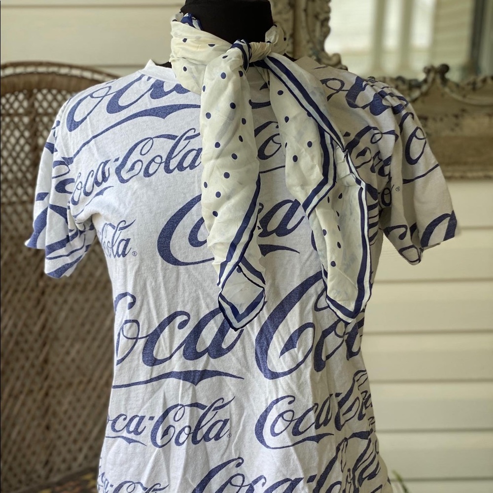 vintage 1980’s coca-cola shirt